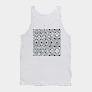 Pretty grey and black minimalist pattern Tank Top